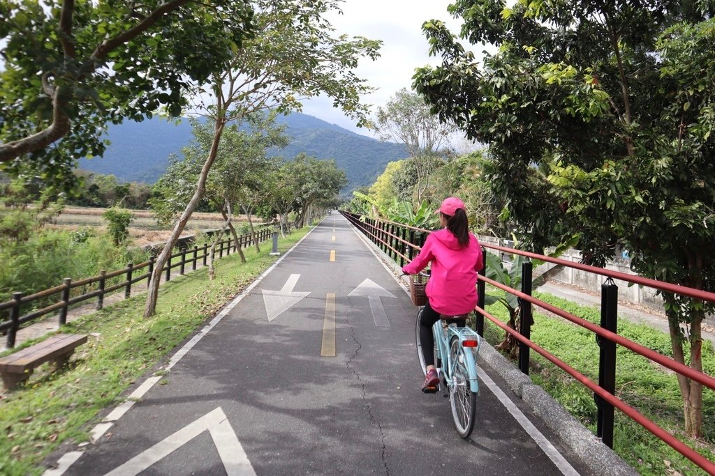 花蓮玉里景點-玉富自行車道，橫跨兩個板塊的自行車道！來趟輕鬆的玉里鐵馬行