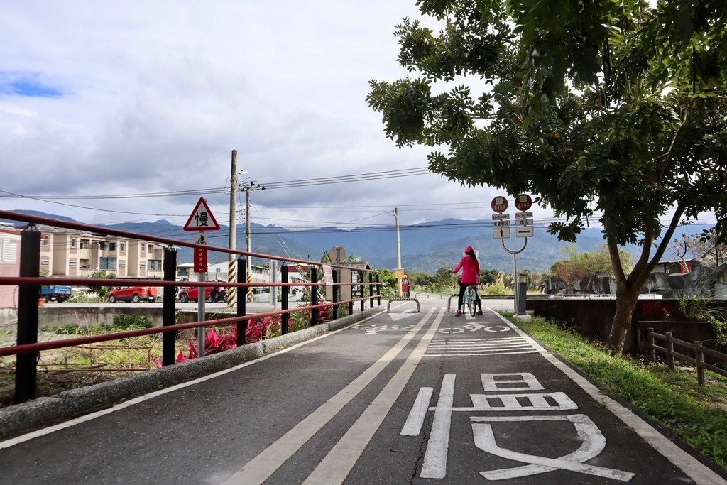 花蓮玉里景點-玉富自行車道，橫跨兩個板塊的自行車道！來趟輕鬆的玉里鐵馬行