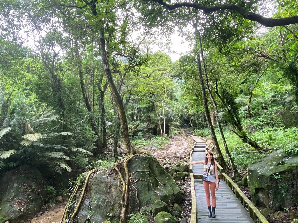 南投竹山景點-跟著丁小羽一起去瑞龍瀑布，走訪的瑞龍吊橋、桂竹林棧道