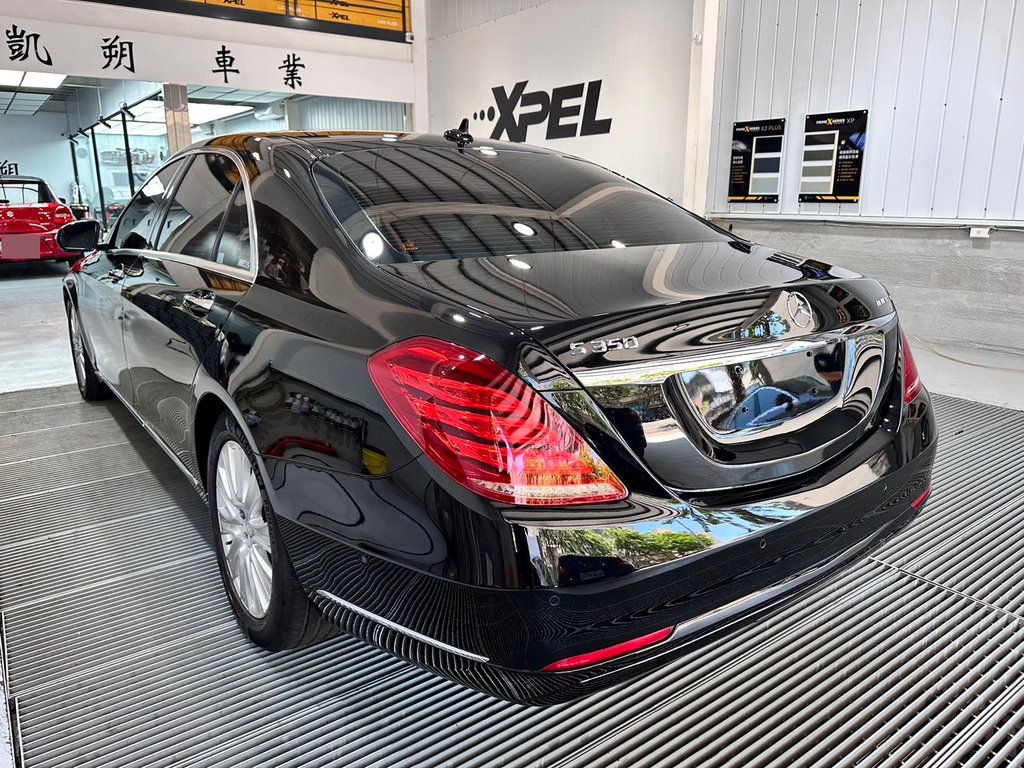 高雄汽車包膜推薦│凱朔汽車包膜│賓士benz S350帥度破