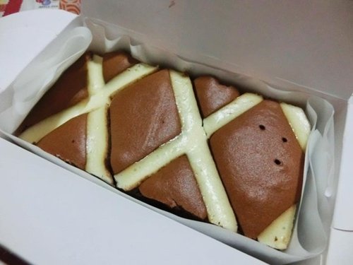 蓁古早味巧克力乳酪蛋糕