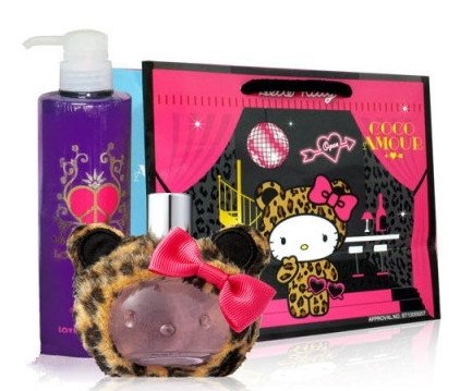 1430-Hello Kitty CoCo Amour - 夜艷貝兒女香 (贈愛情魔法石沐浴膠&amp;品牌袋)