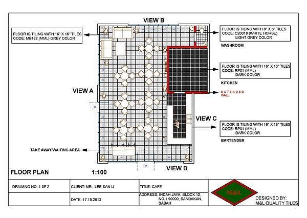 INDAH - CAFE floor plan 