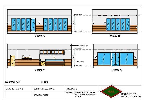 INDAH - CAFE elevation 