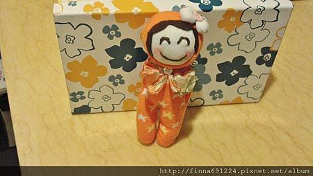 Karen&apos;s 手作小屋-今日手作襪子娃娃-橘襪妹
