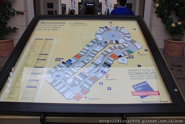 McArthurGlen Designer Outlet Noventa di Piave map