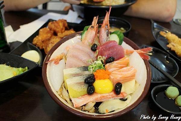 漁味屋 食記照 五色海鮮丼