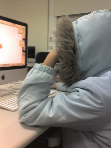 花枝小姐是愛斯基摩人喔