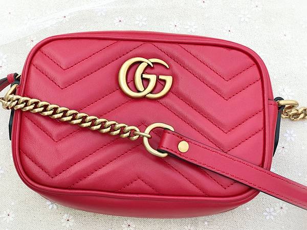 Gucci gg marmont mini相機包