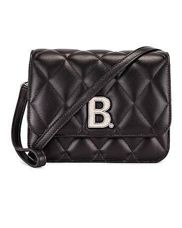 Balenciaga Small Quilted Leather B Bag