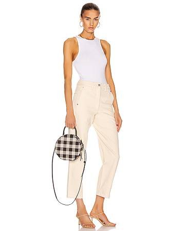 Mansur gavriel Checker Circle Crossbody Bag