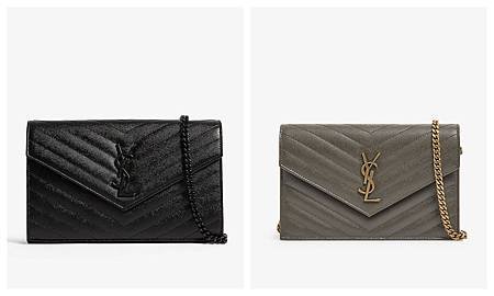 Saint Laurent Monogram envelope chain wallet