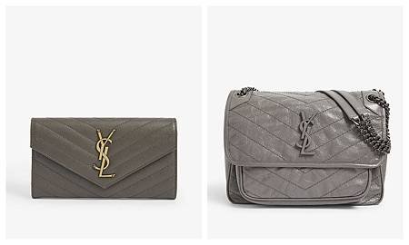 Saint Laurent Monogram envelope chain wallet