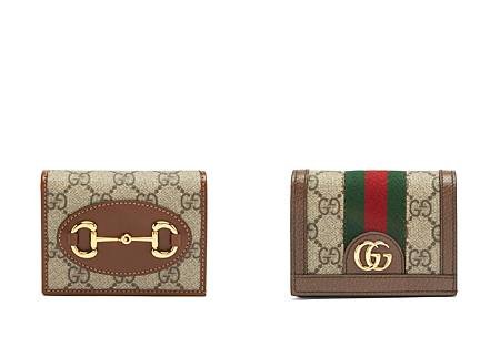 Gucci 1955 Horsebit GG Supreme bi-fold wallet