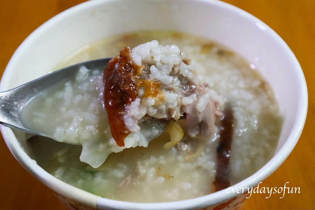 飽滿軟綿的米粒，帶點鴨肉的清香