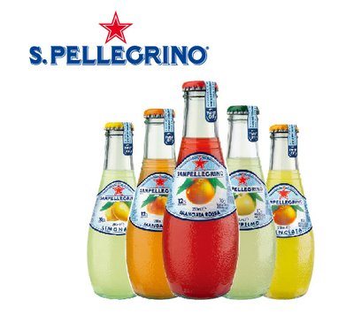 贈品3-S.Pellegrino義大利氣泡礦泉水或氣泡飲料一瓶