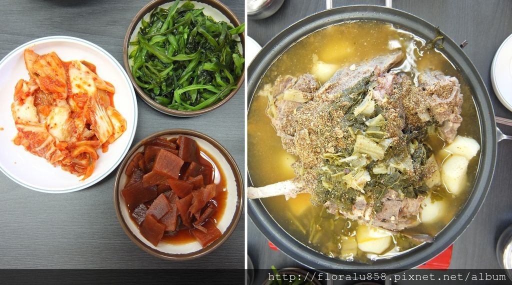韓國豬大骨馬鈴薯湯特色餐