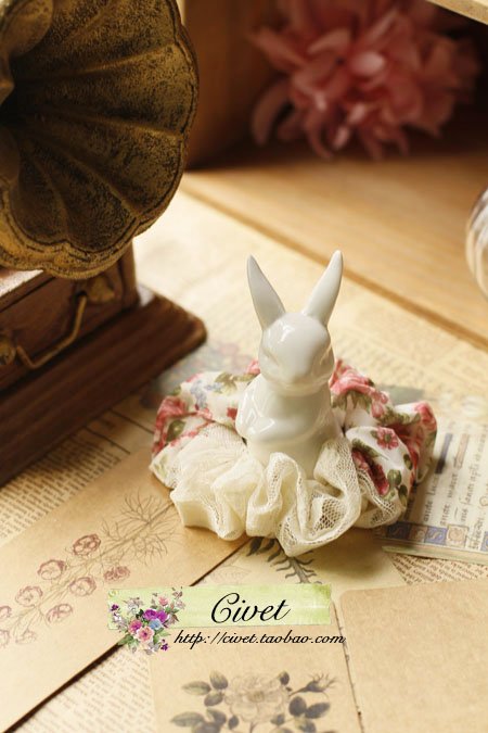 出口日本訂單 女神完美的拼接 蕾絲雪紡碎花發圈頭花四色a51312B 01.jpg