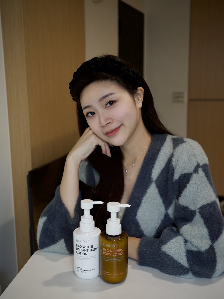 ║美體║實測『FLARE’ME扉珞霓』滋養外秘身體乳 、白皙