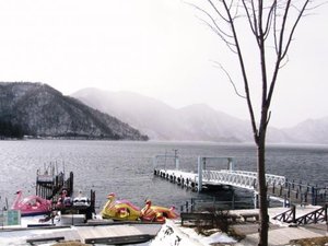 中禅寺湖ー冬