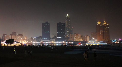 愛河夜景