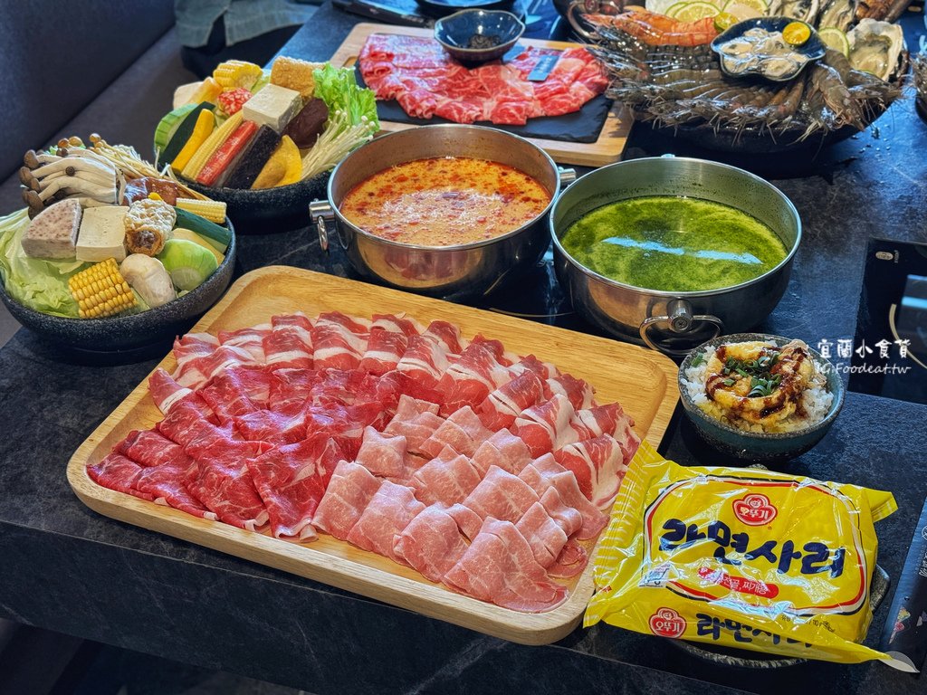 【宜蘭美食】七度火鍋、七度火鍋菜單、頭城超美豪宅吃火鍋、寵物