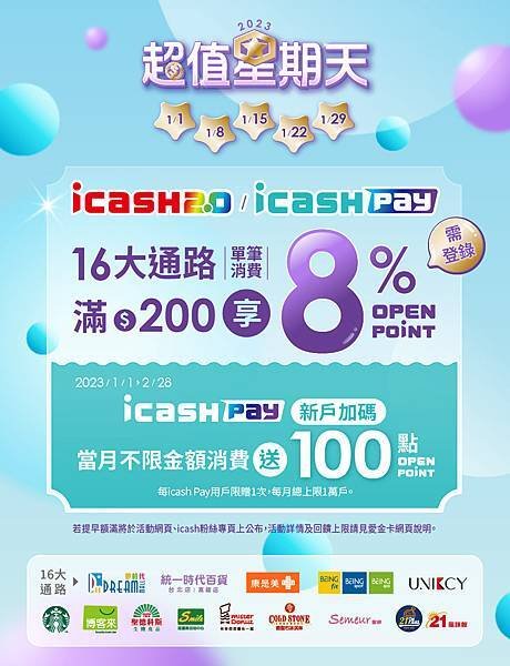 icashPay愛金卡邀請碼【UB113245】現賺50點=