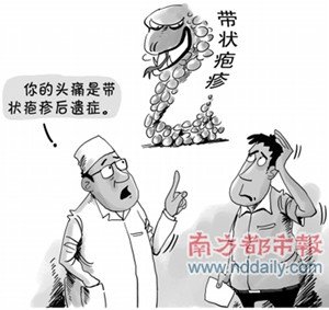 帶狀皰疹後遺症