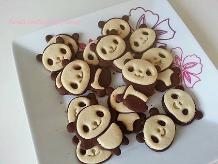 Panda cookies