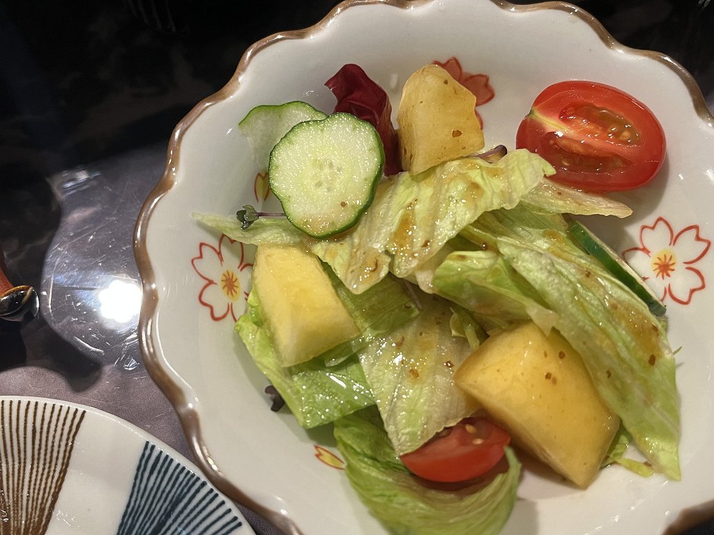 {深坑美食餐廳}只要加50元升級套餐就有沙拉、茶碗蒸跟味噌湯