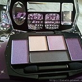 Daiso Diamond Eyeshadow &amp; Eyebrow Palette-Purple-06