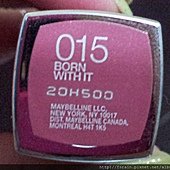 Maybelline ColorSensational Lipstick-015BornWithIt-01