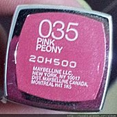 Maybelline ColorSensational Lipstick-035PinkPeony-01