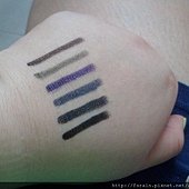 HolikaHolika-Jewel-Light Waterproof Eyeliner-Swatch-06