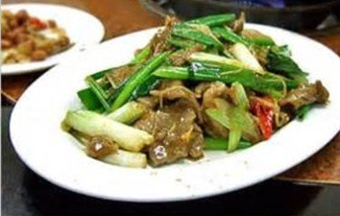 麥蔥炒牛肉