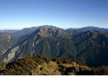 向陽山景色