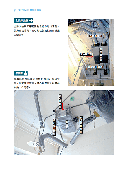 前後方進出管側 濾心抽取側 吊掛施工空間都影響全熱交換器的安裝決策.png