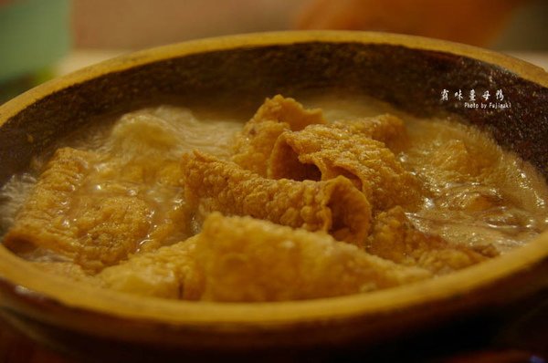豆皮,吸滿湯汁的豆皮!!