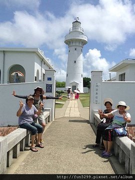 香港 黃、廖、鍾、鄧~四位女士~在鵝鑾鼻燈塔~