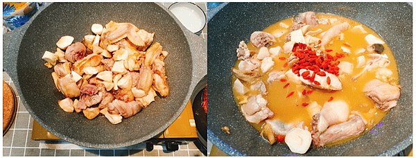 麻油雞麵線