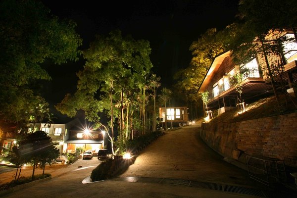 我家的夜景
