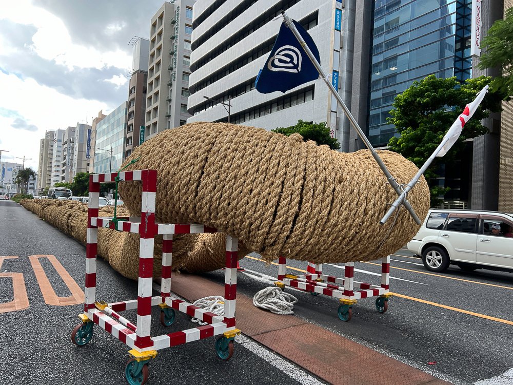 沖繩 | 走進國際通熱鬧區 參加 第54回那霸大拔河祭 (那