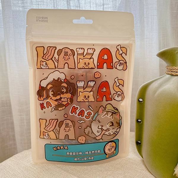 卡卡廚房KAKAs⎢純手工肉乾燕麥磨牙棒