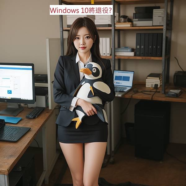 [台中北屯電腦企鵝]Windows 10明年退役！「數百萬台