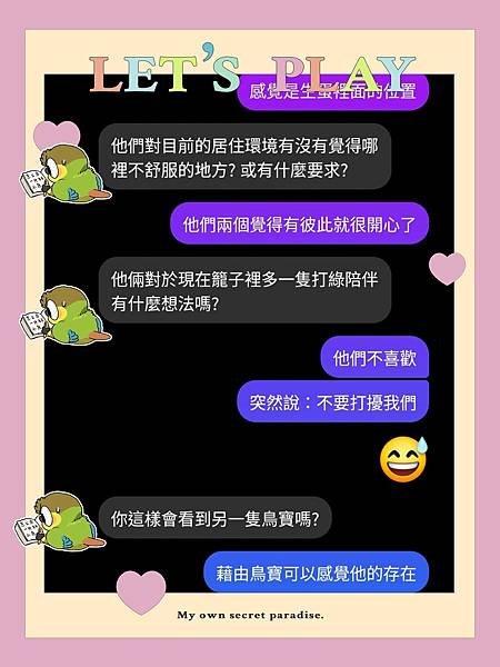 虎皮鸚鵡-烏龍綠與西米露☀️神的話語成就一切☀️