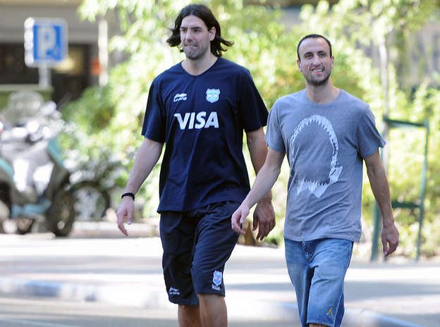 Manu Ginobili Luis Scola