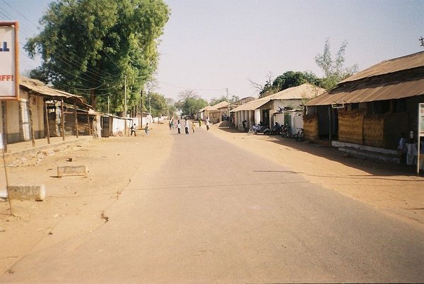 Janjanbureh，城市景色