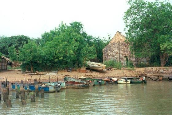 Janjanbureh，奴隸小屋