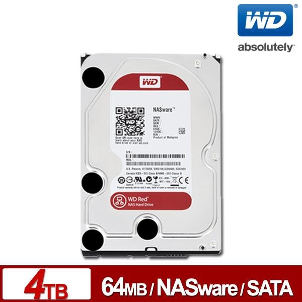 WD40EFRX 紅標 4TB 3.5吋NAS專用硬碟1