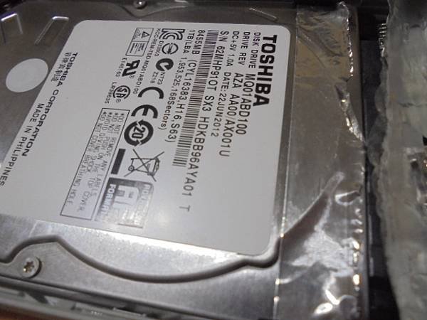 【通電檢測】TOSHIBA東芝V6愛線碟1TB～BASICS